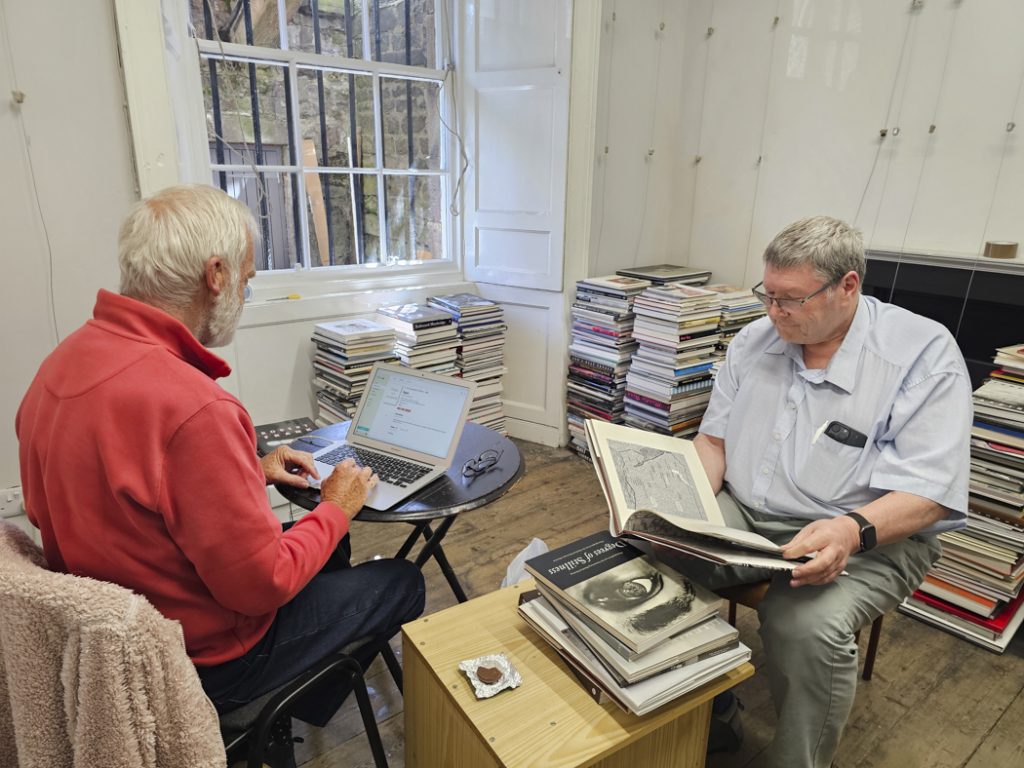 Cataloguing new library books