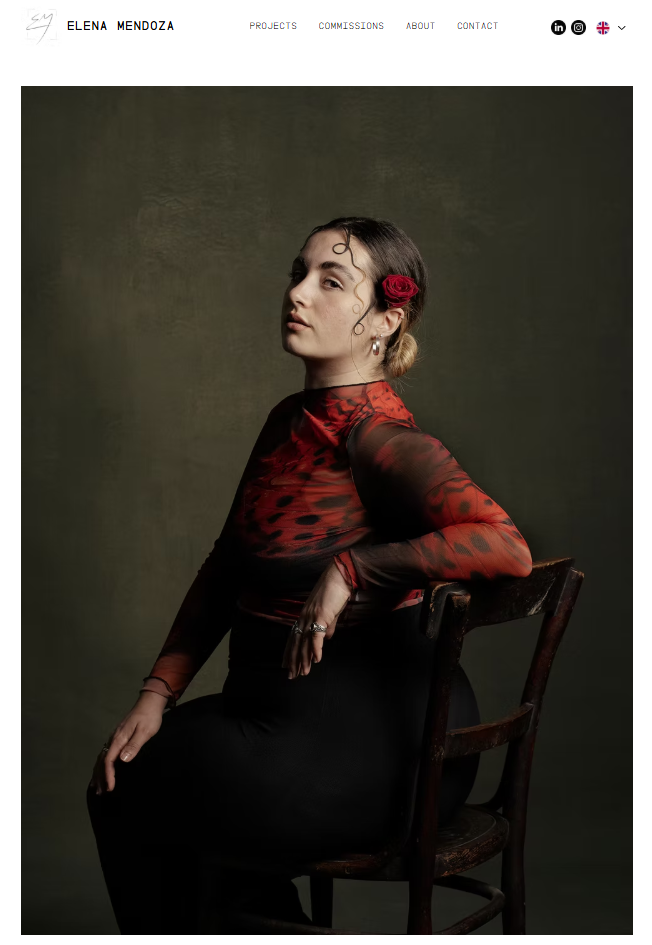 elena mendoza web
